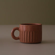 Fluted Mugs Coral (4 sizes)