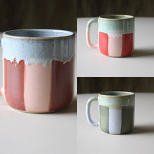 Stripey Jumbo Mugs