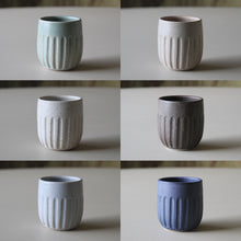 Fluted Tumblers Assorted Colours
