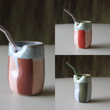 Stripey Heart Smoothie Cups