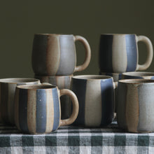 Striped Mug Olive/Lapis
