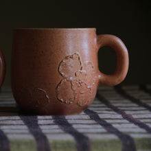 Flower Mugs and Saucer