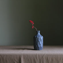 Lapis Lazuli Fluted Vase