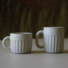 Fluted Mug, Quartz White