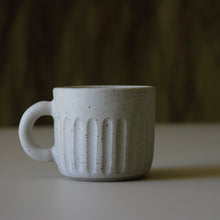 Fluted Mug, Quartz White