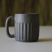 Fluted Mug, Slate