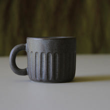 Fluted Mug, Slate