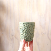 Tall Cup Carved Frost
