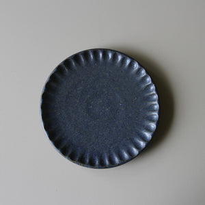Treat Plate Fluted Lapis Lazuli