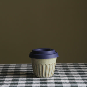 Fluted Travel Cups Olive