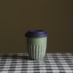 Fluted Travel Cups Frost