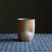 Tri-Colour Stripes Mugs & Cups Sandstone/Blush/Coral