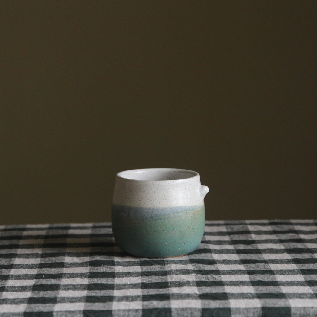 Aurora Borealis Tumbler with 'Nubbin'