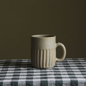 Fluted Mug Olive 2.0