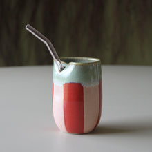 Stripey Heart Smoothie Cups