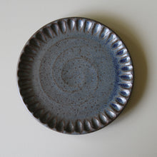 Treat Plate Fluted Lapis Lazuli