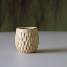 Rounded Tumblers Carved