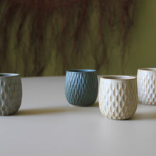 Rounded Tumblers Carved