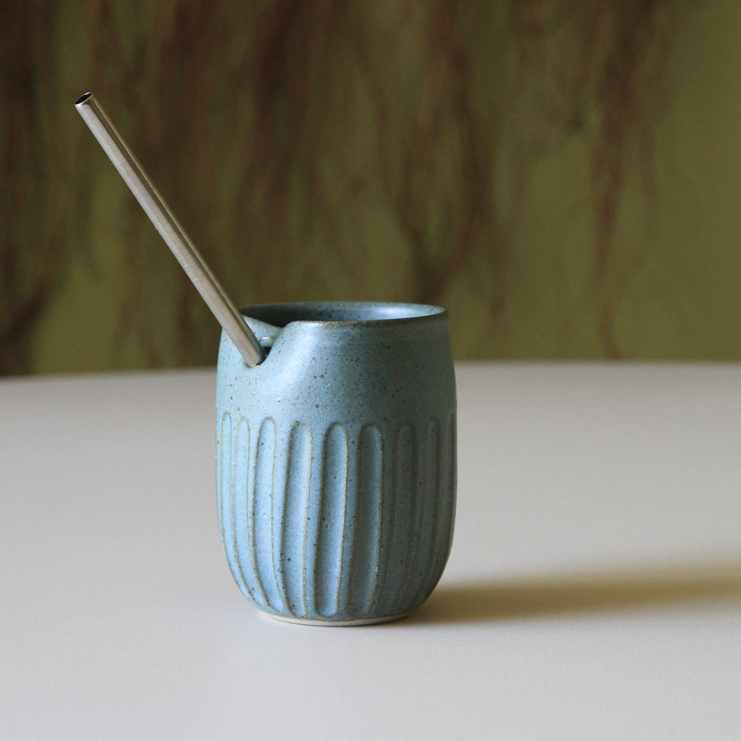 Fluted Smoothie Cups