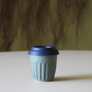 Fluted Travel Cup Teal